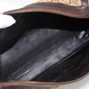 CELINE C Sulky Shoulder Bag 2 Set Black Beige Auth 164638-7