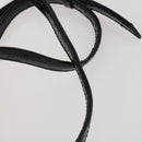 Salvatore Ferragamo Shoulder Bag Canvas Patent leather 3 Set Black Auth 164640-13