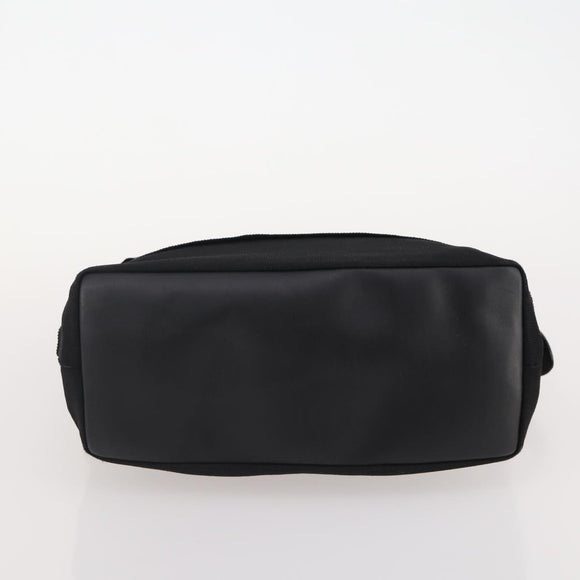 Salvatore Ferragamo Shoulder Bag Canvas Patent leather 3 Set Black Auth 164640