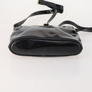 Salvatore Ferragamo Shoulder Bag Canvas Patent leather 3 Set Black Auth 164640-7