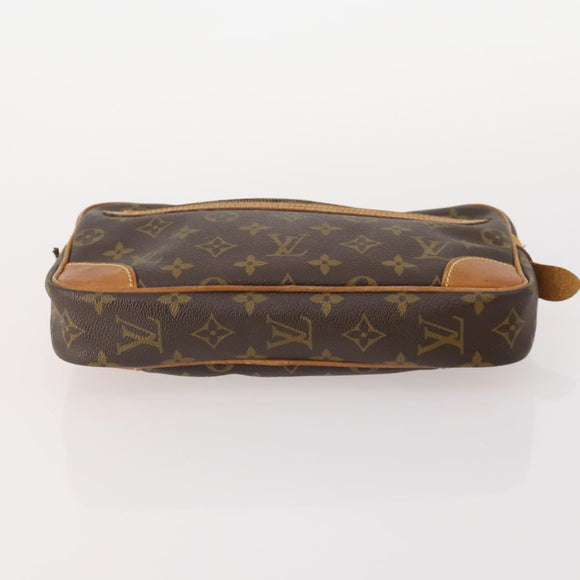 LOUIS VUITTON Monogram Marly Dragonne GM Clutch Bag 4 Set M51825 LV Auth 164641