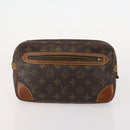 LOUIS VUITTON Monogram Marly Dragonne GM Clutch Bag 4 Set M51825 LV Auth 164641-8