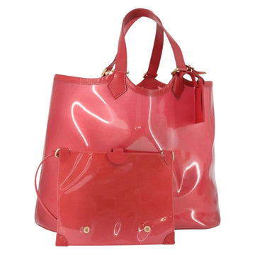 LOUIS VUITTON Epi Plage Lagoon bay Tote Bag Red M92150 LV Auth 164675
