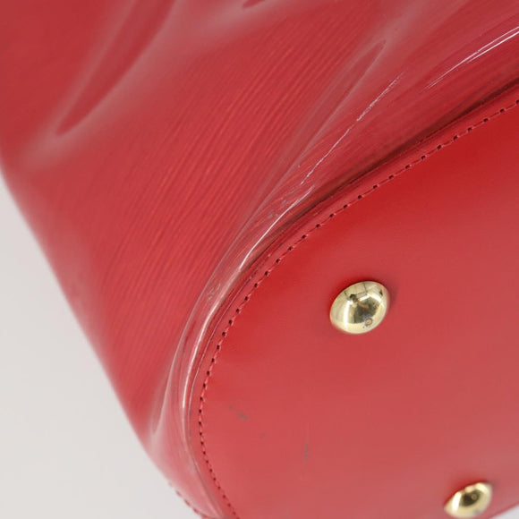 LOUIS VUITTON Epi Plage Lagoon bay Tote Bag Red M92150 LV Auth 164675