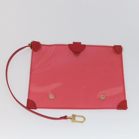 LOUIS VUITTON Epi Plage Lagoon bay Tote Bag Red M92150 LV Auth 164675