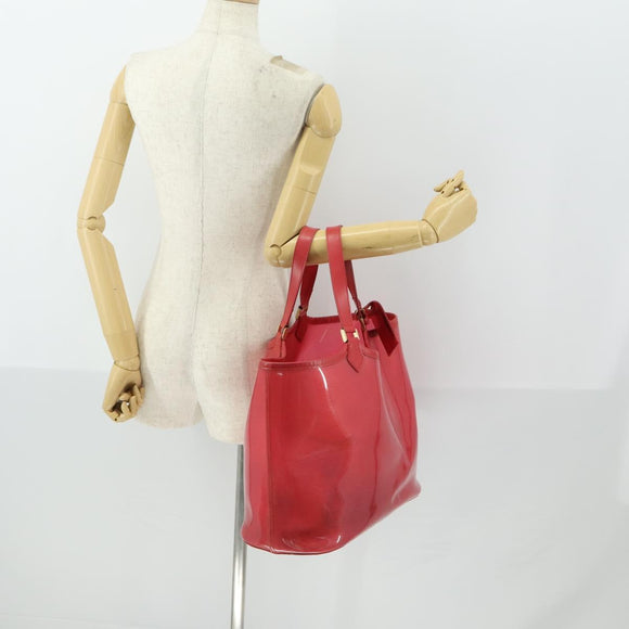 LOUIS VUITTON Epi Plage Lagoon bay Tote Bag Red M92150 LV Auth 164675