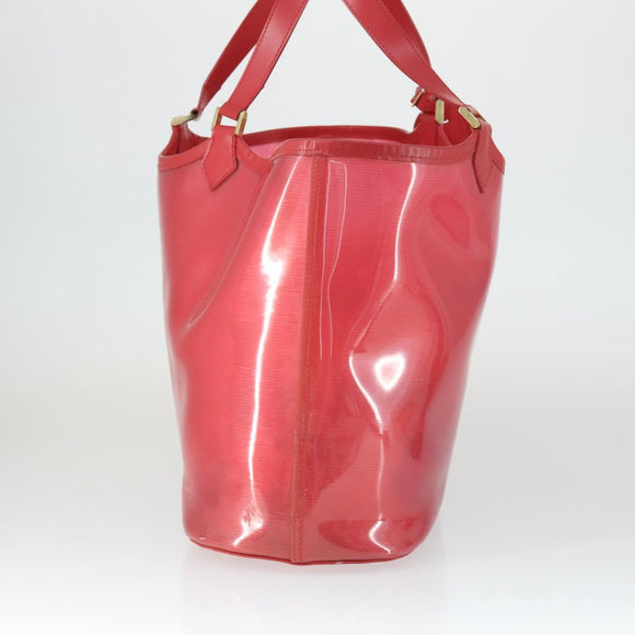 LOUIS VUITTON Epi Plage Lagoon bay Tote Bag Red M92150 LV Auth 164675