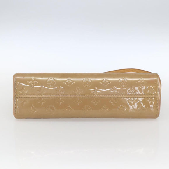 LOUIS VUITTON Monogram Vernis Roxbury Drive Bag 2Way Noisette M91372 Auth 164676