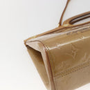 LOUIS VUITTON Monogram Vernis Roxbury Drive Bag 2Way Noisette M91372 Auth 164676-19