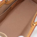 LOUIS VUITTON Monogram Vernis Roxbury Drive Bag 2Way Noisette M91372 Auth 164676-11