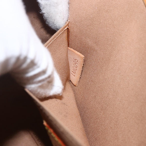 LOUIS VUITTON Monogram Vernis Roxbury Drive Bag 2Way Noisette M91372 Auth 164676