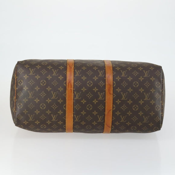 LOUIS VUITTON Monogram Keepall 50 Boston Bag M41426 LV Auth 164682