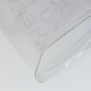 HERMES Vinyl Kelly Hand Bag Vinyl Clear Auth 164684-12