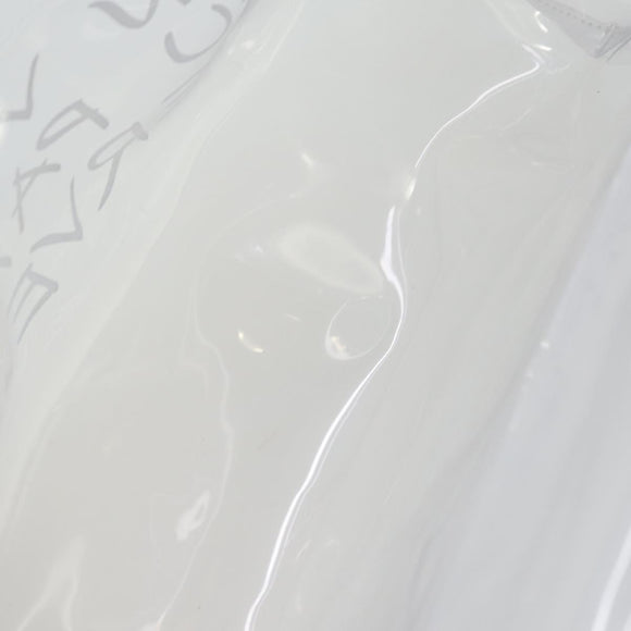 HERMES Vinyl Kelly Hand Bag Vinyl Clear Auth 164684