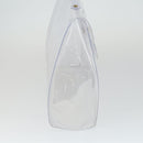 HERMES Vinyl Kelly Hand Bag Vinyl Clear Auth 164684-5
