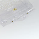 HERMES Vinyl Kelly Hand Bag Vinyl Clear Auth 164684-6