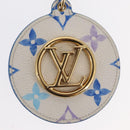 LOUIS VUITTON Monogram Watercolor Pocket Mirror Charm White M01375 Auth 164685M-3
