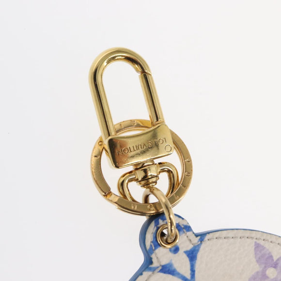 LOUIS VUITTON Monogram Watercolor Pocket Mirror Charm White M01375 Auth 164685M
