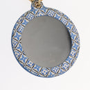 LOUIS VUITTON Monogram Watercolor Pocket Mirror Charm White M01375 Auth 164685M-6
