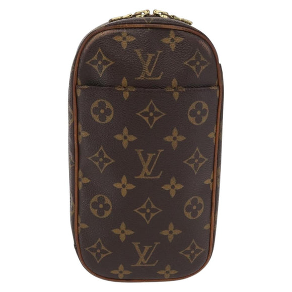 LOUIS VUITTON Monogram Pochette Gange Shoulder Bag M51870 LV Auth 164689