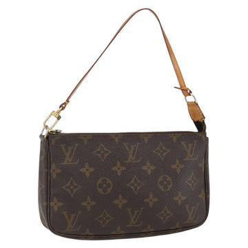 LOUIS VUITTON Monogram Pochette Accessoires Pouch M51980 LV Auth 164692