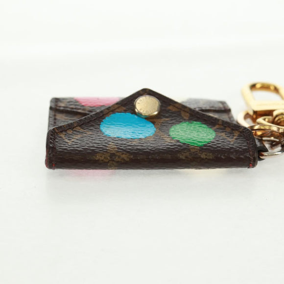 LOUIS VUITTON Yayoi Kusama Porte Cles Kirigami Painted Dots M01209 Auth 164694M