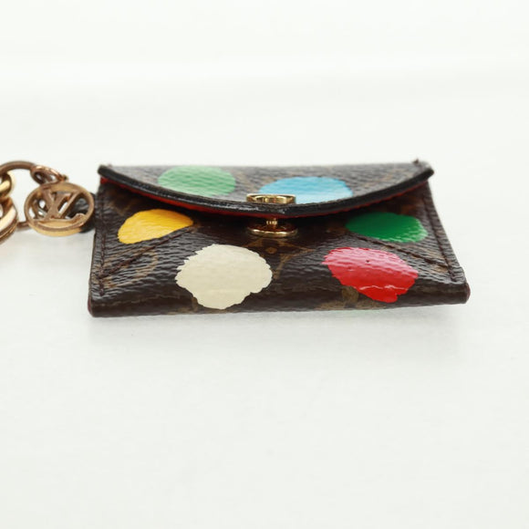 LOUIS VUITTON Yayoi Kusama Porte Cles Kirigami Painted Dots M01209 Auth 164694M