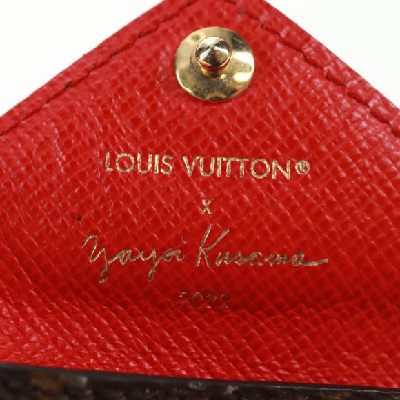 LOUIS VUITTON Yayoi Kusama Porte Cles Kirigami Painted Dots M01209 Auth 164694M