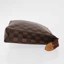 LOUIS VUITTON Damier Ebene Poche Toilette 26 Pouch N47543 LV Auth 164696-3