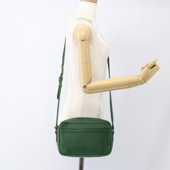 LOUIS VUITTON Epi Trocadero 23 Shoulder Bag Green M52304 LV Auth 164697