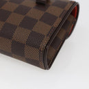 LOUIS VUITTON Damier Ebene Pochette Florentine Waist bag N51856 LV Auth 164702-10