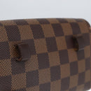 LOUIS VUITTON Damier Ebene Pochette Florentine Waist bag N51856 LV Auth 164702-12