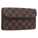 LOUIS VUITTON Damier Ebene Pochette Florentine Waist bag N51856 LV Auth 164702-1