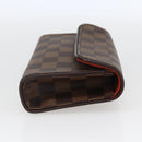 LOUIS VUITTON Damier Ebene Pochette Florentine Waist bag N51856 LV Auth 164702-5