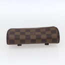 LOUIS VUITTON Damier Ebene Pochette Florentine Waist bag N51856 LV Auth 164702-6