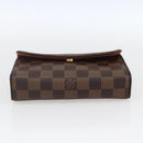 LOUIS VUITTON Damier Ebene Pochette Florentine Waist bag N51856 LV Auth 164702-7