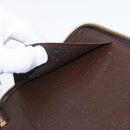 LOUIS VUITTON Damier Ebene Zippy Organizer Geldbörse N60003 LV Auth 164703V-20