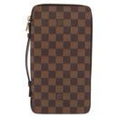 LOUIS VUITTON Damier Ebene Zippy Organizer Geldbörse N60003 LV Auth 164703V-13