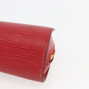 LOUIS VUITTON Epi Dauphine PM Pouch Castilian Red M48447 LV Auth 164704-7