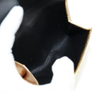 LOEWE Anagram Compact Wallet Leather Gold Silver Auth 164706V-10