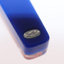 CHANEL COCO Mark Brooch plastic Blue CC Auth 164710SM-11