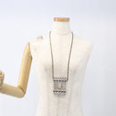 CHANEL Chain Neck Card Case metal Silver tone CC Auth 164711SM-16