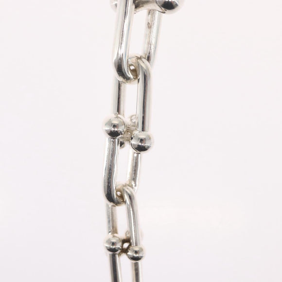 TIFFANY&Co. Hardware Graduated Link Pierce Ag925 Silver Auth 164712SM