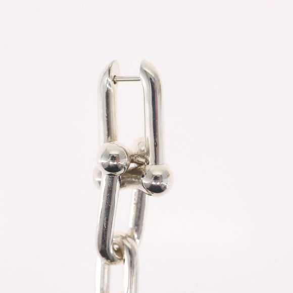 TIFFANY&Co. Hardware Graduated Link Pierce Ag925 Silver Auth 164712SM
