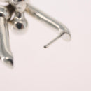 TIFFANY&Co. Hardware Graduated Link Pierce Ag925 Silver Auth 164712SM-16