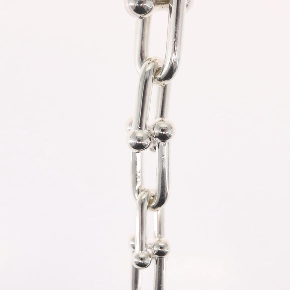 TIFFANY&Co. Hardware Graduated Link Pierce Ag925 Silver Auth 164712SM