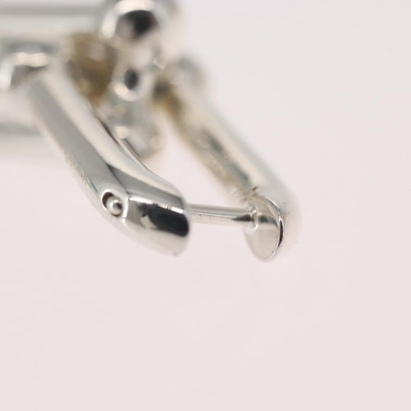 TIFFANY&Co. Hardware Graduated Link Pierce Ag925 Silver Auth 164712SM