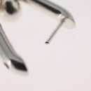 TIFFANY&Co. Hardware Graduated Link Pierce Ag925 Silver Auth 164712SM-8