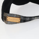 LOUIS VUITTON Travel Set Eye Mask Cushion Wool 3 Set Gray R99136 Auth 164714-4