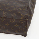 LOUIS VUITTON Monogram Sac Plat Hand Bag M51140 LV Auth 164715-10